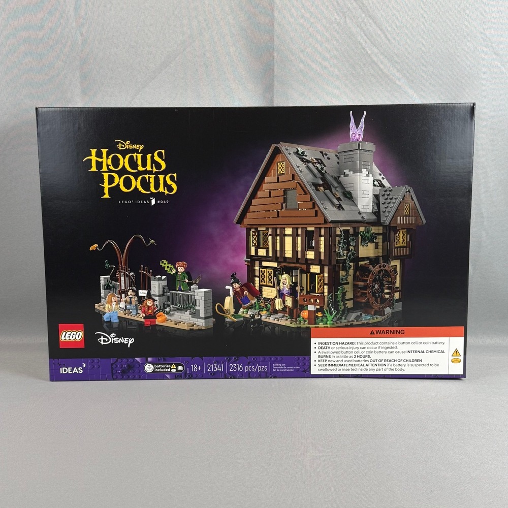Lego Ideas #21341 Hocus Pocus Disney Halloween Retired Brand New Factory Sealed